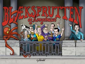 Blæksprutten og Kongehuset af Gyldendal