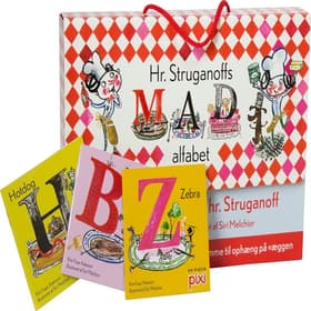 Hr. Struganoffs mad-alfabet af Kim Fupz Aakeson