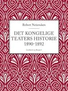Det Kongelige Teaters historie 1890-1892