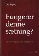 Fungerer denne sætning?