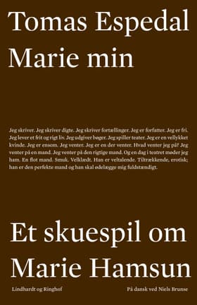 Marie min af Tomas Espedal