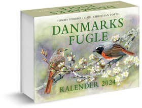 Danmarks fugle - kalender 2024 af Tommy Dybbro