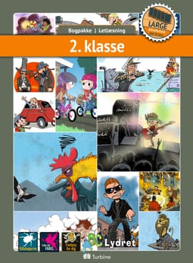 2. klasse-kassen (LARGE 30 bøger) af Bogpakke
