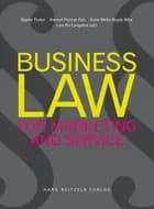 Business law for marketing and service