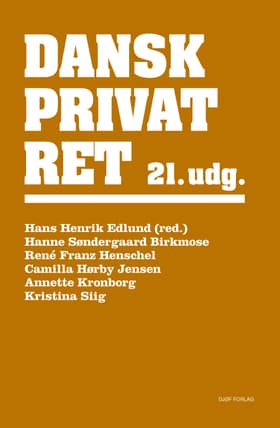 Dansk privatret af Pedersen H