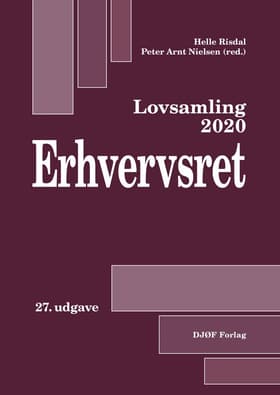 Lovsamling 2020 - Erhvervsret af Peter Arnt Nielsen (ansv. red.)