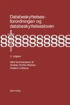 Databeskyttelsesforordningen og databeskyttelsesloven