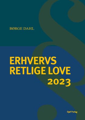 Erhvervsretlige love 2023 af Børge Dahl