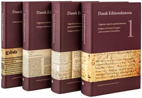 Dansk Editionshistorie, bd. 1-4 af Johnny Kondrup