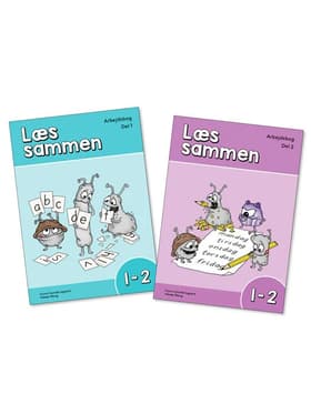 Læs sammen 1-2 - Arbejdsbog del 1 og Arbejdsbog del 2 af Conni Camille Isgaard