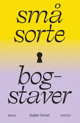 Små sorte bogstaver af Sophie Gevind