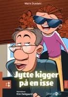 Jytte kigger på en isse