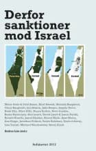 Derfor sanktioner mod Israel