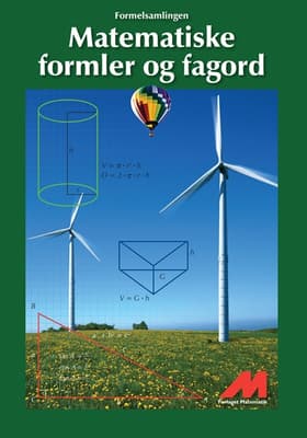 Matematiske formler og fagord af Styrelsen for Undervisning