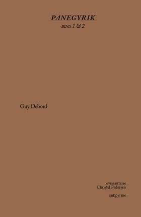 Panegyrik af Guy Debord