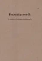 Produktionsæstetik