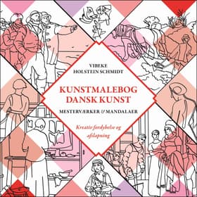 Kunstmalebog dansk kunst af Vibeke Holstein Schmidt