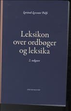 Leksikon over ordbøger og leksika af Loránd-Levente Pálfi